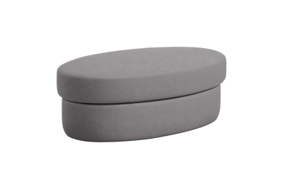Milo Footstool in Marfa Meteor