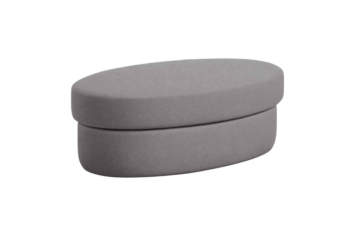 Milo Footstool in Marfa Meteor