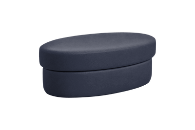 Milo Footstool in Momo Midnight