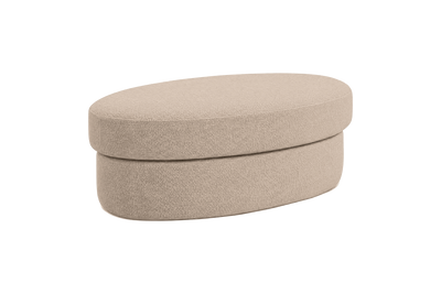 Milo Footstool in Roni Pine Nut