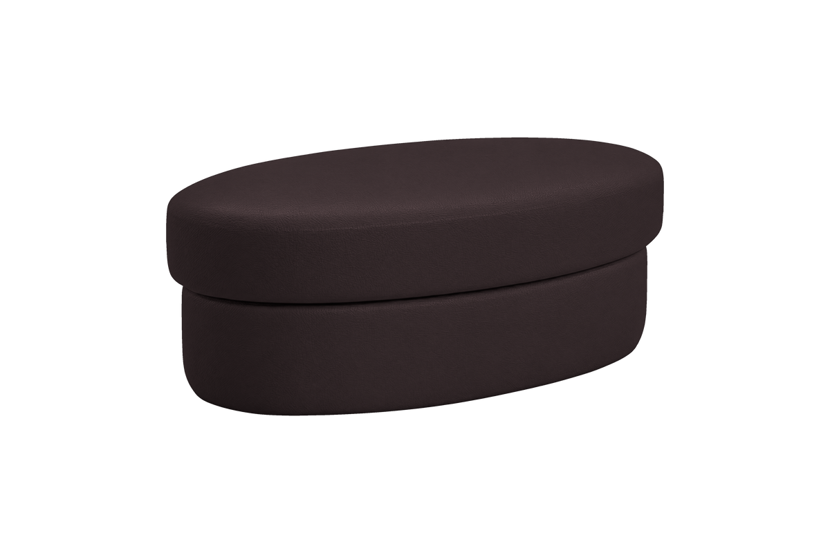 Milo Footstool in Momo Rollie