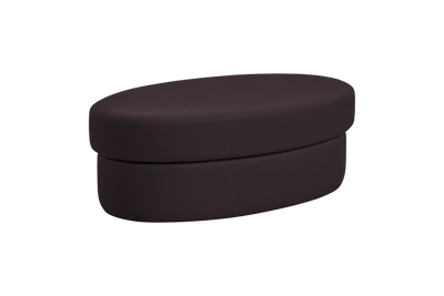 Milo Footstool in Momo Rollie