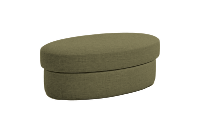 Milo Footstool in Mosquito Sycamore