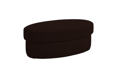 Milo Footstool in Mosquito Terra