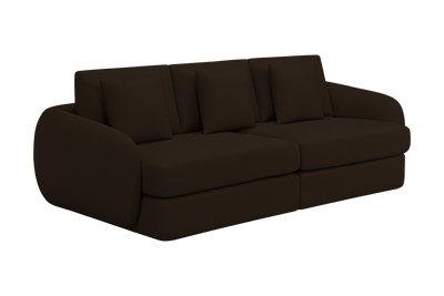 Milo Large Sofa in Marfa Charcoal