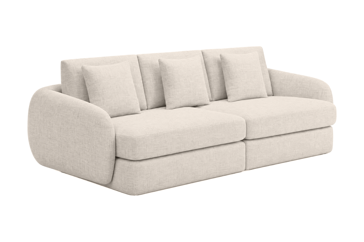Milo Large Sofa in Mosquito Cracker