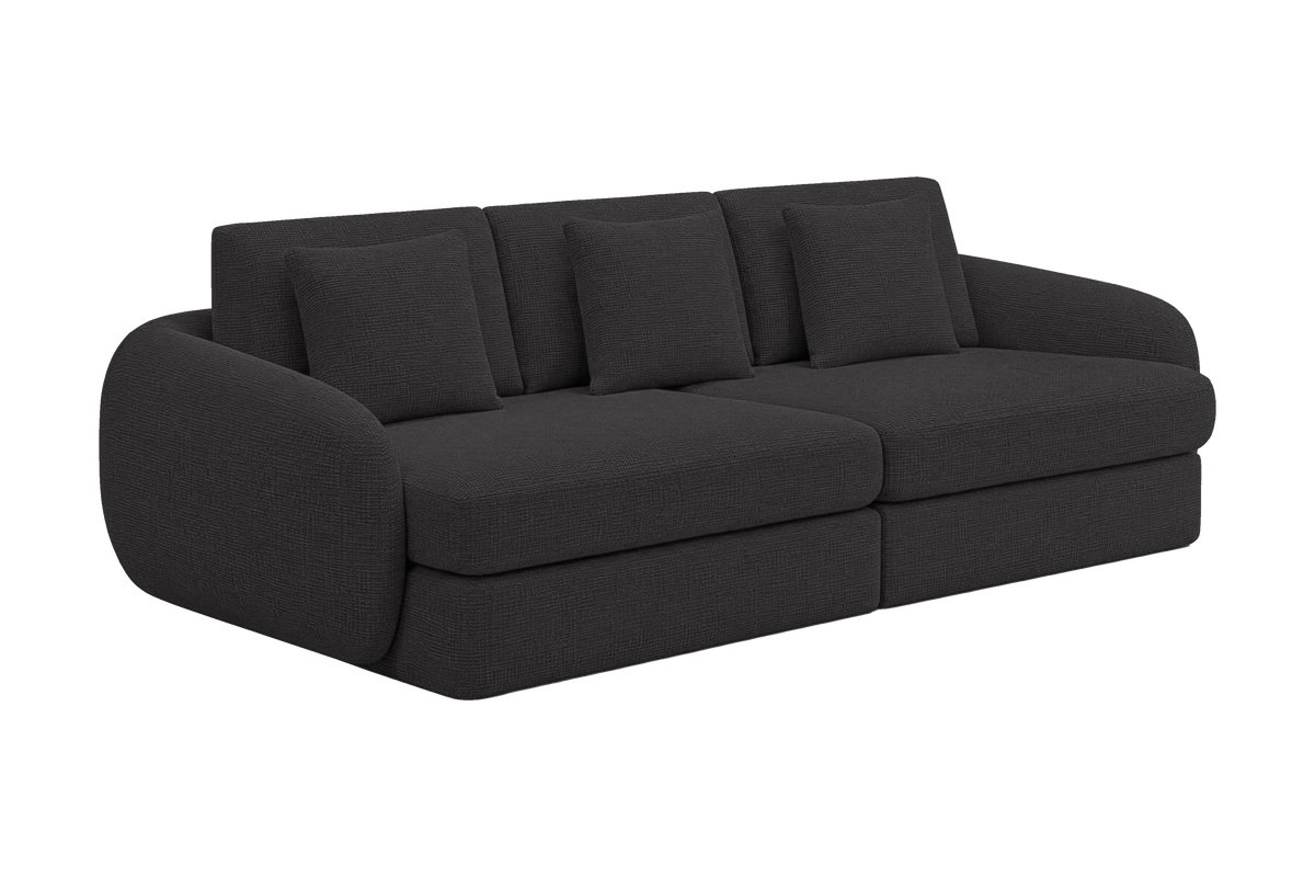 Milo Large Sofa in Roni Ember