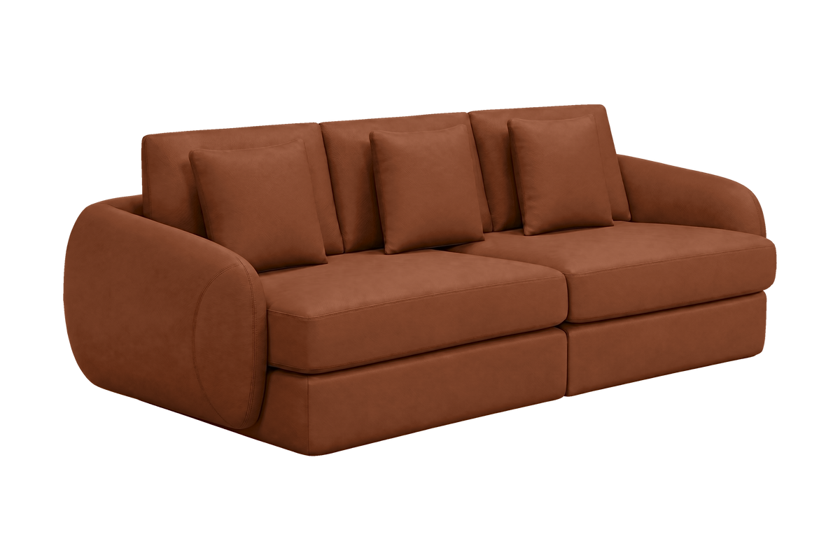 Milo Large Sofa in Dante Hazel
