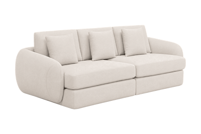 Milo Large Sofa in Fresco Milky