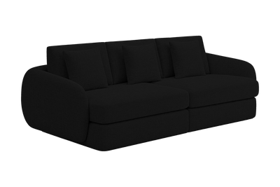 Milo Large Sofa in Mosquito Yves