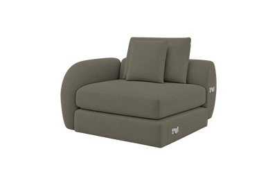 Milo Left Armchair in Felix Cos