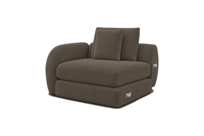 Milo Left Armchair in Fresco Lola