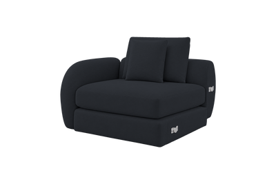 Milo Left Armchair in Marfa Lola