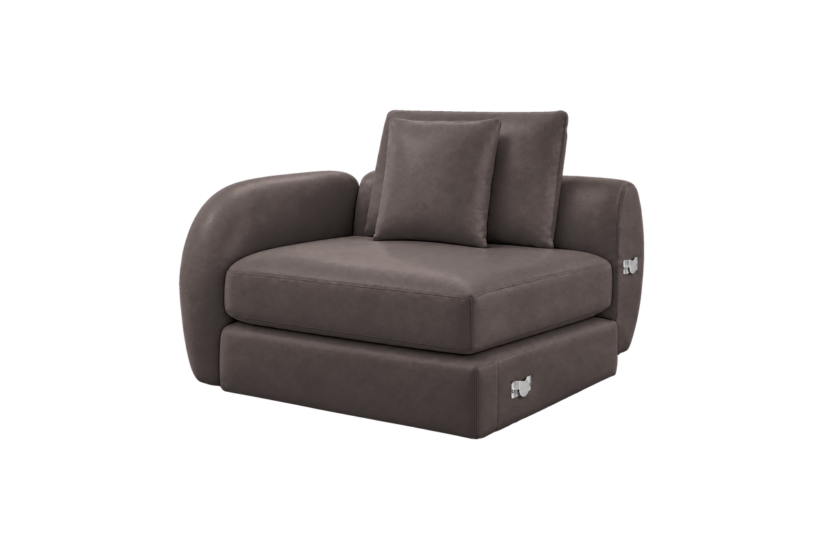 Milo Left Armchair in Momo Lola