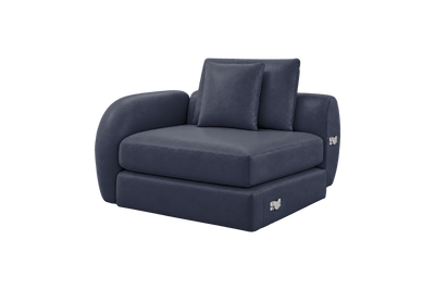 Milo Left Armchair in Momo Midnight
