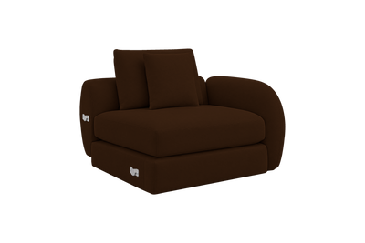 Milo Right Armchair in Marfa Denton