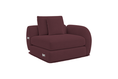 Milo Right Armchair in Fresco Figaro