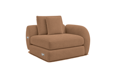 Milo Right Armchair in Fresco Hazel