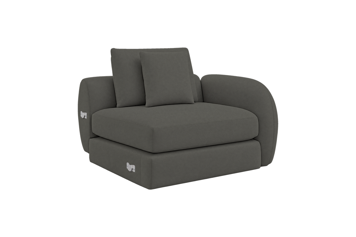 Milo Right Armchair in Felix Lola