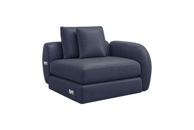Milo Right Armchair in Momo Midnight