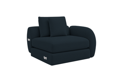 Milo Right Armchair in Marfa Tenerife
