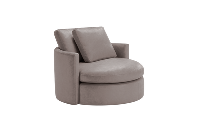 Moroder Swivel Accent Chair in Dante Cos
