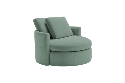 Moroder Swivel Accent Chair in Roni Nane