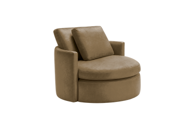 Moroder Swivel Accent Chair in Momo Olivia