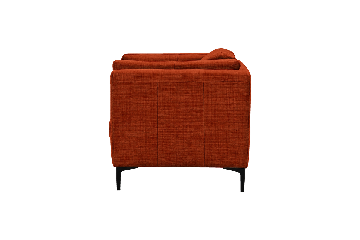 Oli Armchair in Roni Poppy
