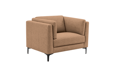 Oli Cuddle Armchair in Roni Biscotti