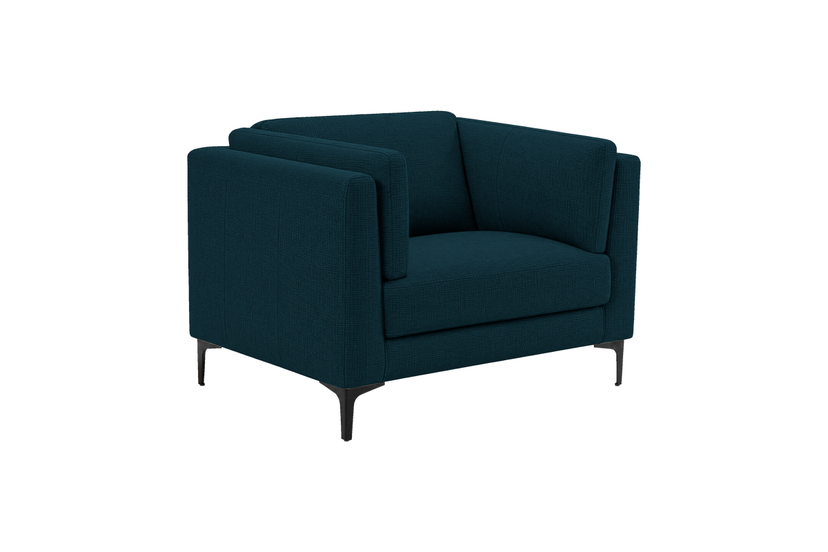 Oli Cuddle Armchair in Roni Deep Lake