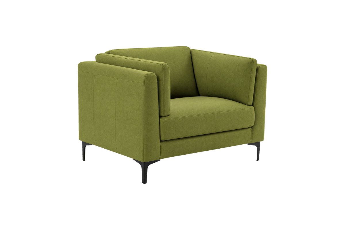 Oli Cuddle Armchair in Fresco Key Lime