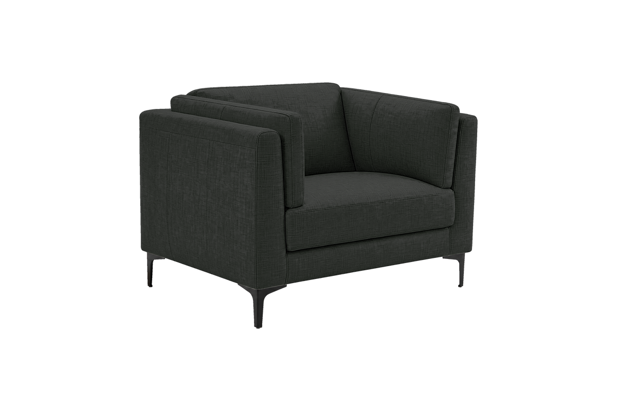 Oli Cuddle Armchair in Mosquito Lola