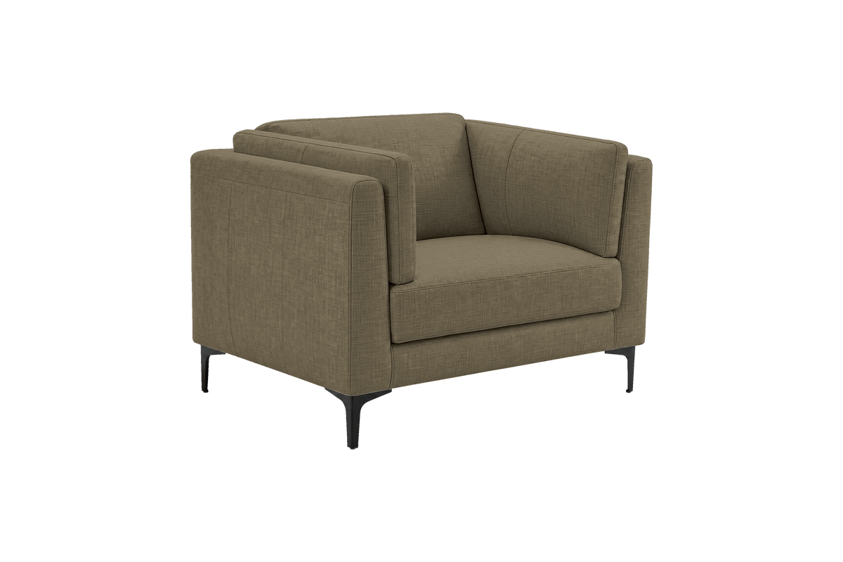 Oli Cuddle Armchair in Mosquito Malibu
