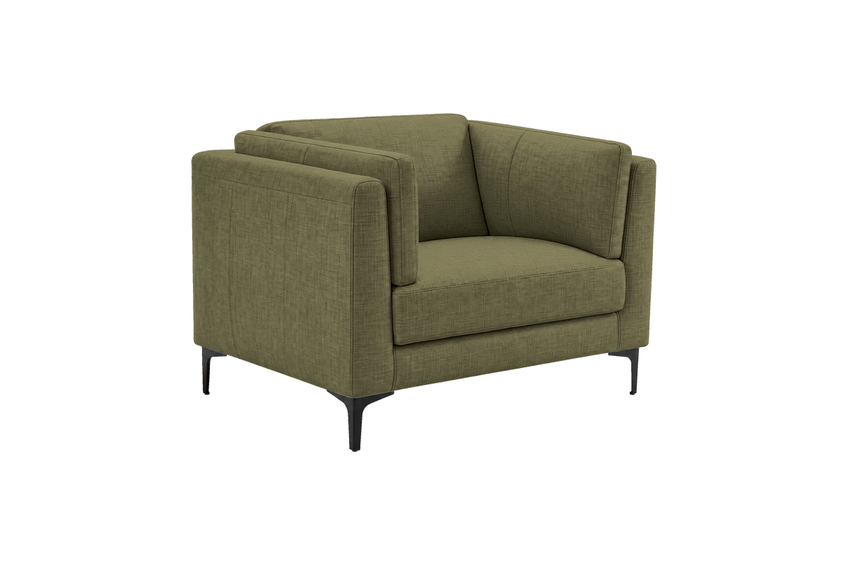 Oli Cuddle Armchair in Mosquito Sycamore