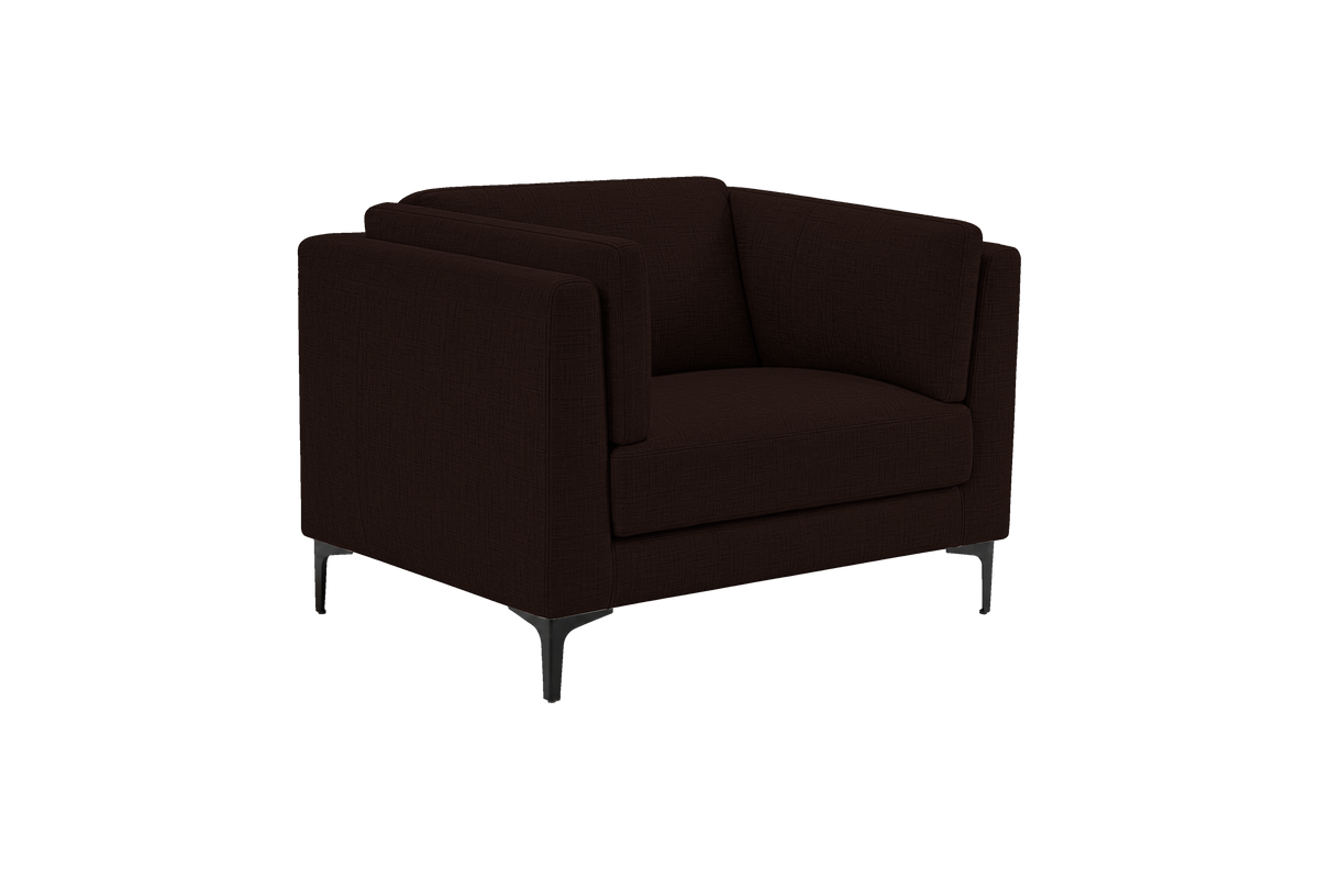 Oli Cuddle Armchair in Mosquito Terra