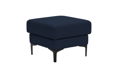 Oli Footstool in Roni Ember Blue