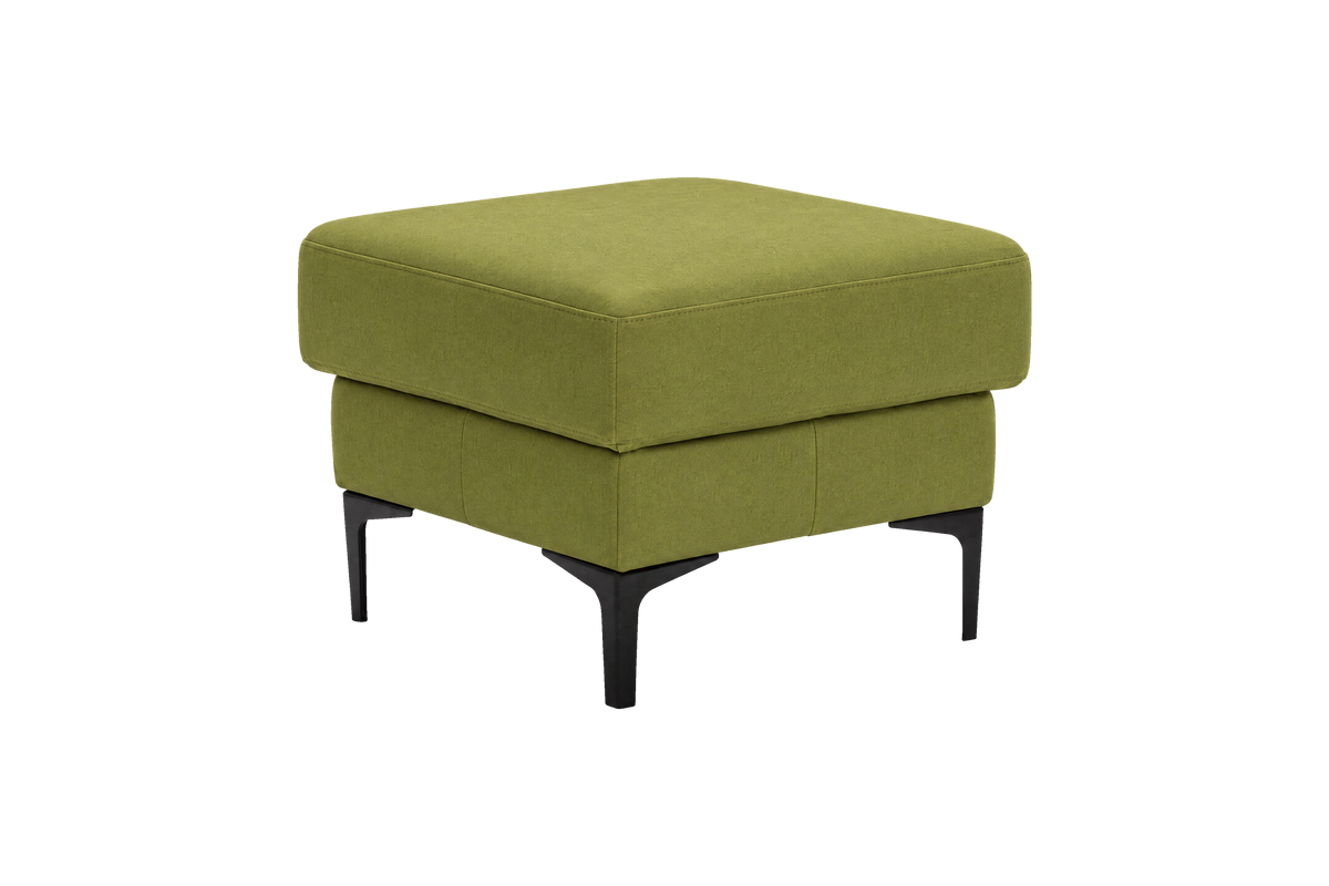 Oli Footstool in Fresco Key Lime