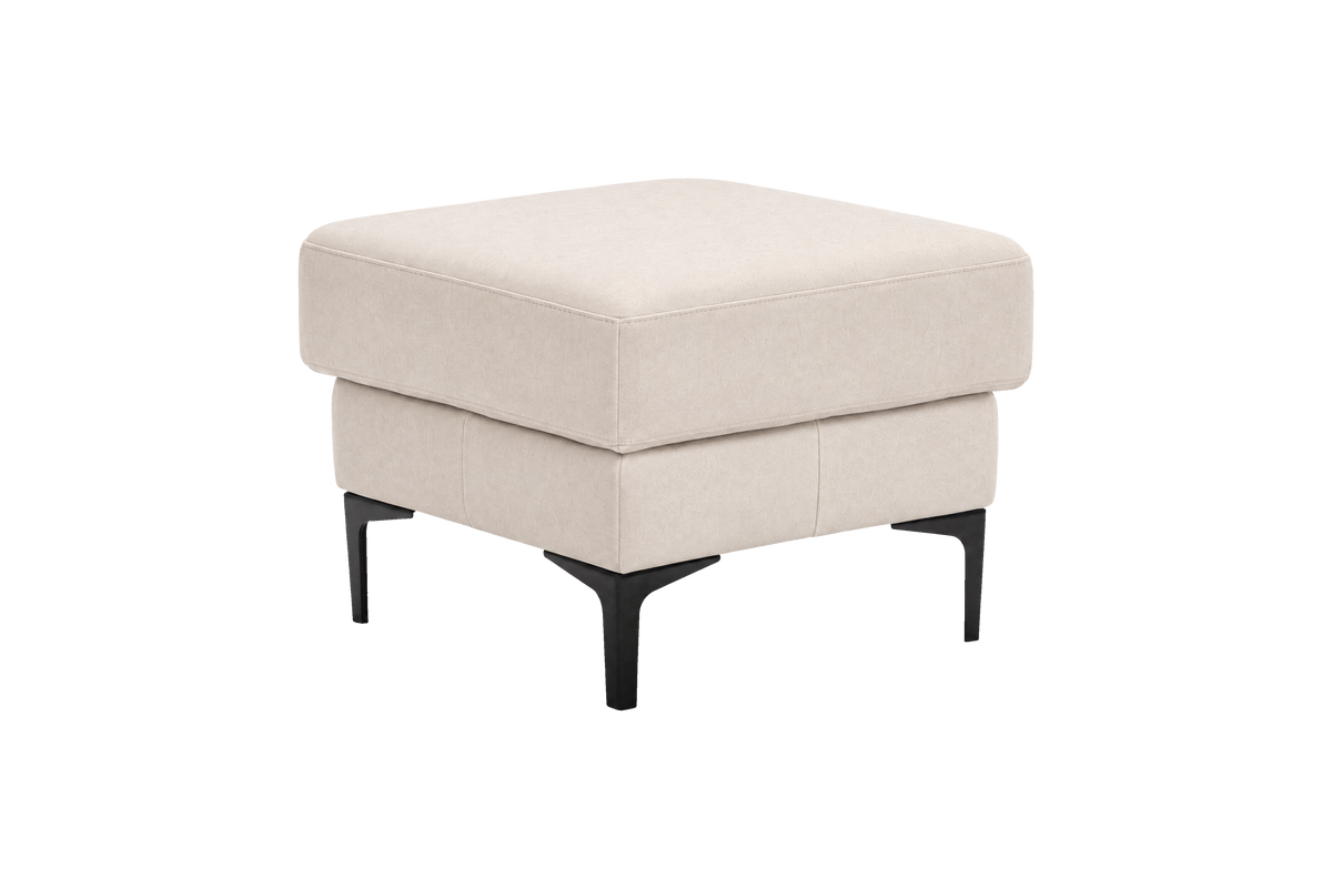 Oli Footstool in Fresco Milky