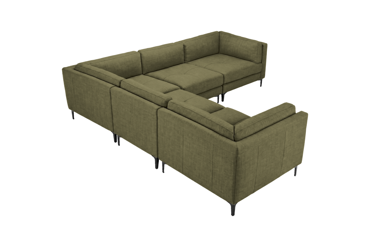 Oli Modular Corner Sofa in Mosquito Sycamore