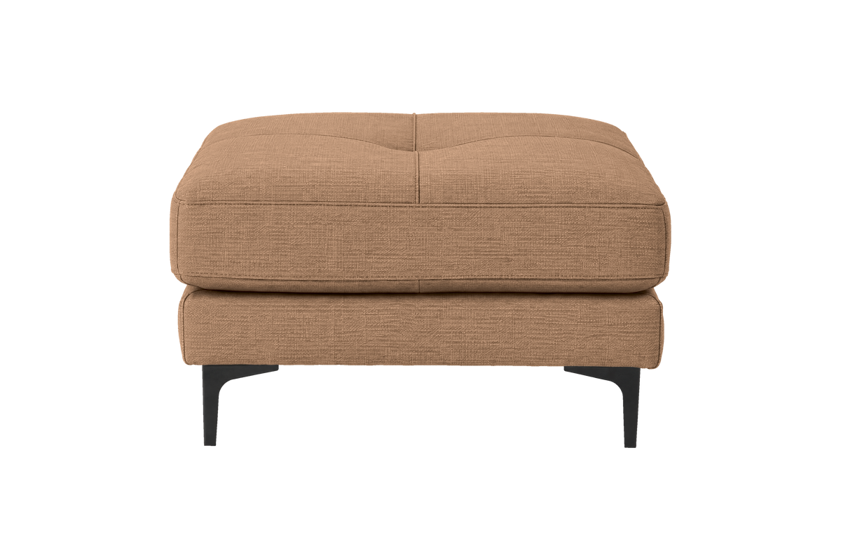 Oli Modular Footstool in Roni Biscotti