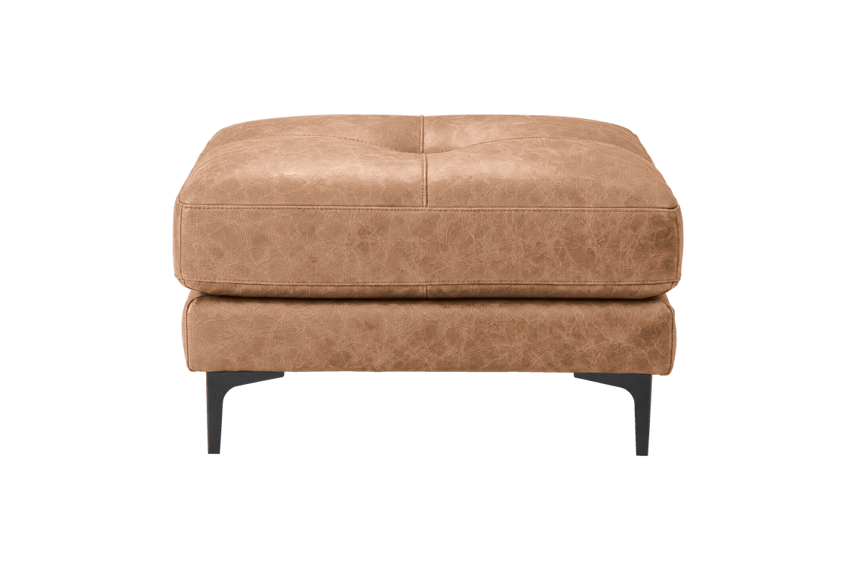 Oli Modular Footstool in Celine Camel