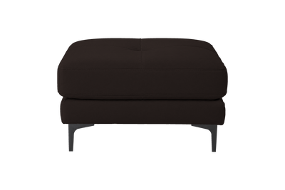 Oli Modular Footstool in Dante Ebony