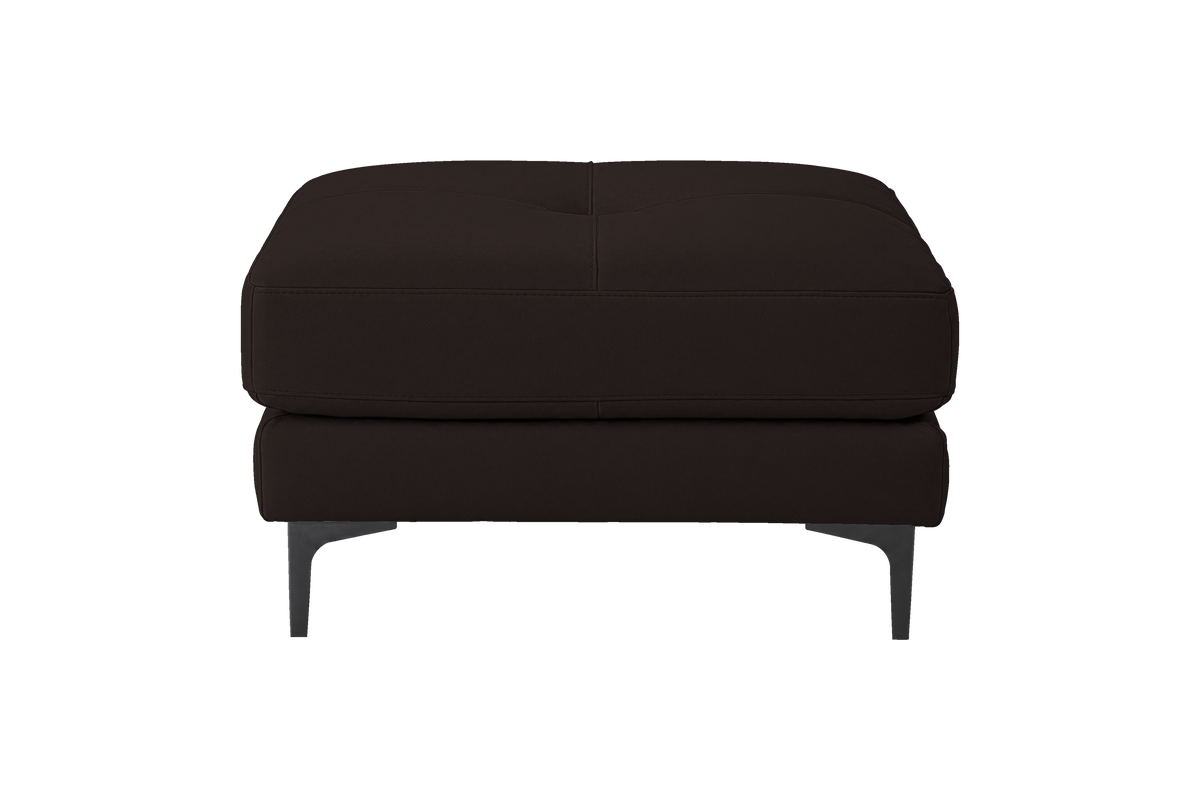 Oli Modular Footstool in Dante Ebony