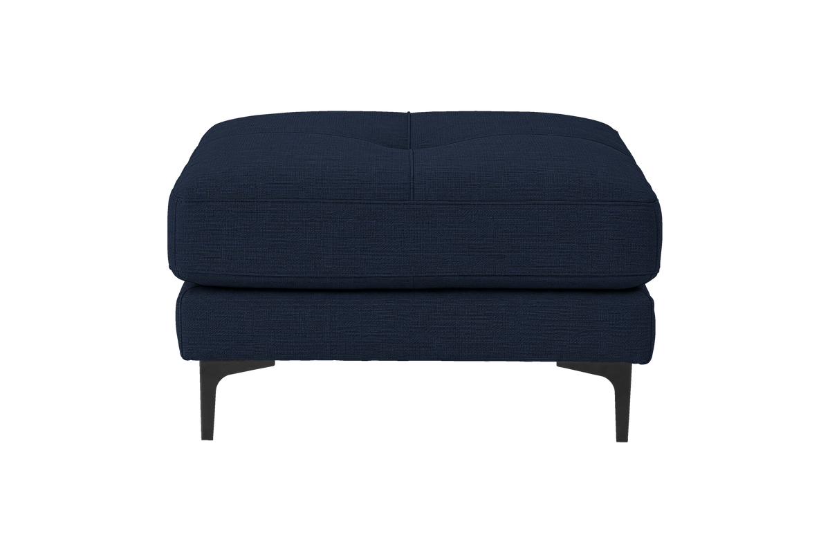 Oli Modular Footstool in Roni Ember Blue