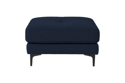 Oli Modular Footstool in Roni Ember Blue