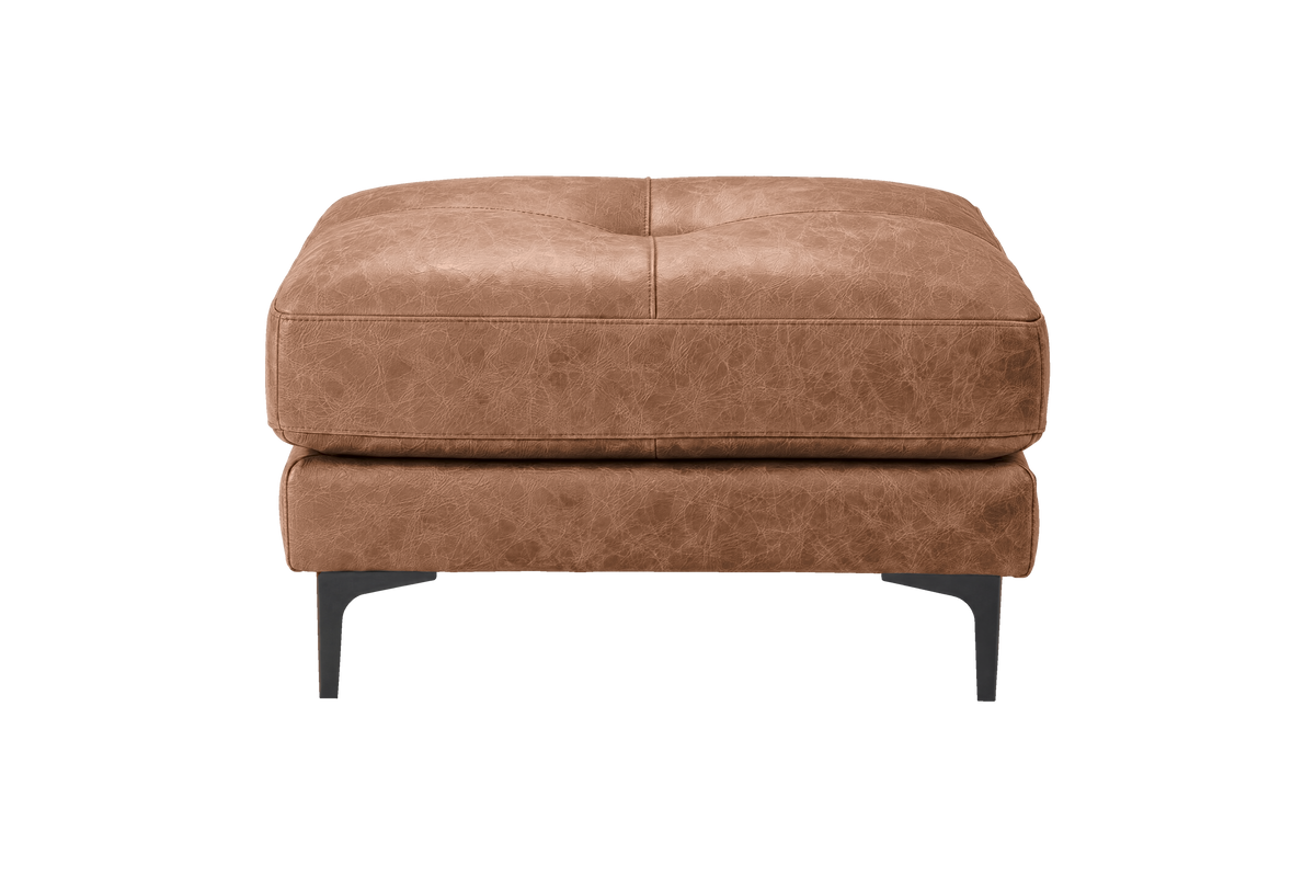Oli Modular Footstool in Celine Rattlesnake