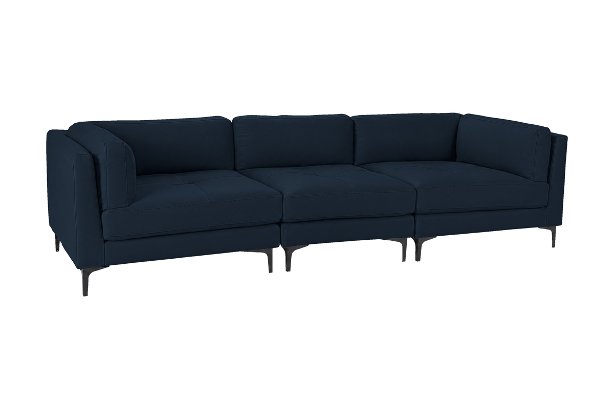 Oli Modular Large Sofa in Dante Aqua
