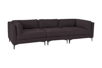 Oli Modular Large Sofa in Dante Charcoal