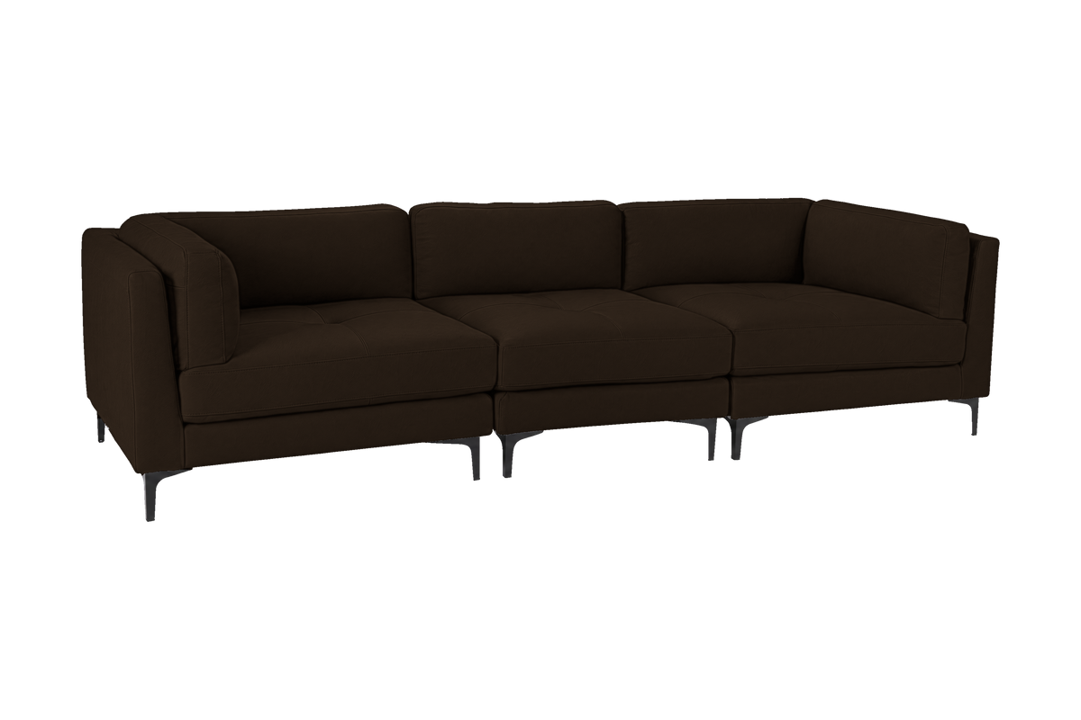Oli Modular Large Sofa in Marfa Charcoal